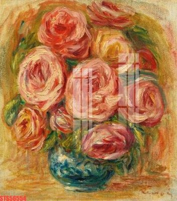 Download file Tranh sơn dầu phương tây tổng hợp STS56554 (gốc) in mica ốp bếp