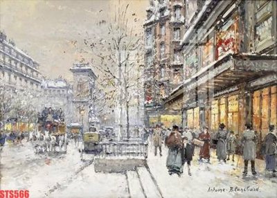 File in trần Tranh sơn dầu phương tây tổng hợp STS566 (bản gốc) 5D