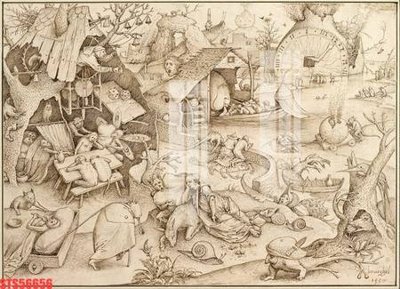 File gốc Tranh sơn dầu phương tây tổng hợp STS56656 (in lụa) trang trí tường