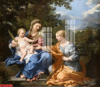 Tải xuống file tranh gốc Tranh sơn dầu phương tây tổng hợp STS56769 (PSD/TIFF)