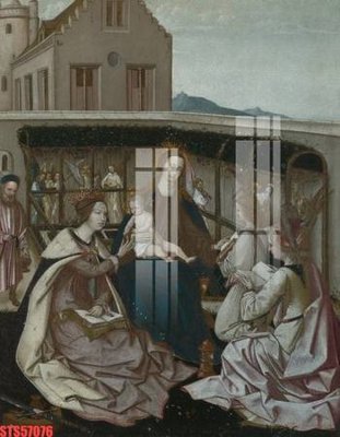 File gốc Tranh sơn dầu phương tây tổng hợp STS57076 (in tráng gương) sang trọng