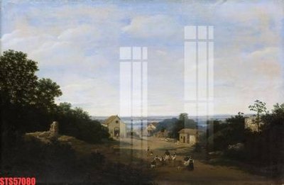 Tải file Tranh sơn dầu phương tây tổng hợp STS57080 (gốc) làm file thiết kế