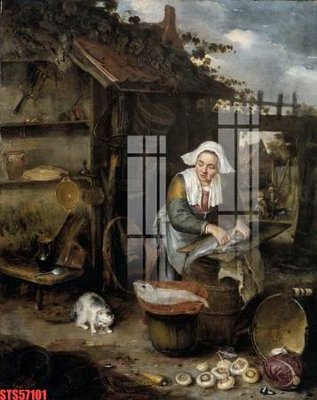 File gốc Tranh sơn dầu phương tây tổng hợp STS57101 (ảnh chi tiết) để in lụa