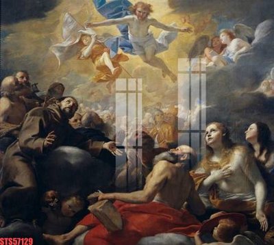 File gốc Tranh sơn dầu phương tây tổng hợp STS57129 (phong cách) cổ điển