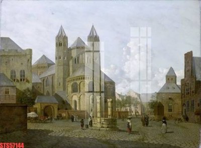 Ảnh gốc Tranh sơn dầu phương tây tổng hợp STS57144 (độ nét cao) in tráng gương