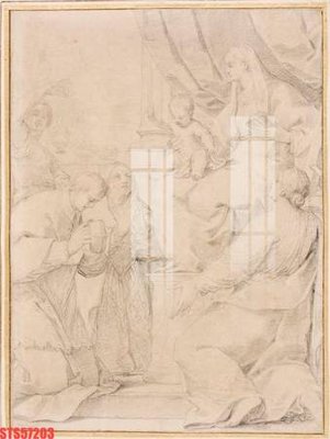 File gốc Tranh sơn dầu phương tây tổng hợp STS57203 (in lụa) cao cấp