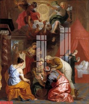 Tải file Tranh sơn dầu phương tây tổng hợp STS57223 (ảnh gốc) in tráng gương