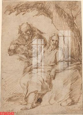 File in mica Tranh sơn dầu phương tây tổng hợp STS57342 (bản gốc) siêu trong