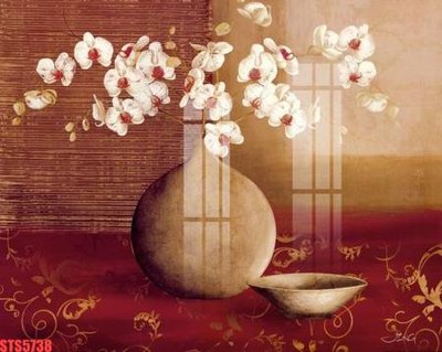 Tải file Tranh sơn dầu phương tây tổng hợp STS5738 (gốc) chủ đề phong thủy