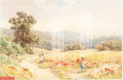 File ảnh Tranh sơn dầu phương tây tổng hợp STS57641 (gốc) in poster