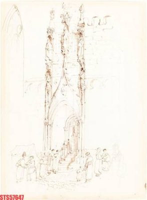 File in trần Tranh sơn dầu phương tây tổng hợp STS57647 (bản gốc) mây trời