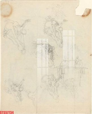 Ảnh gốc Tranh sơn dầu phương tây tổng hợp STS57734 (độ nét cao) in tráng gương