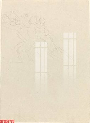 File gốc Tranh sơn dầu phương tây tổng hợp STS57775 (in lụa) tranh mã đáo