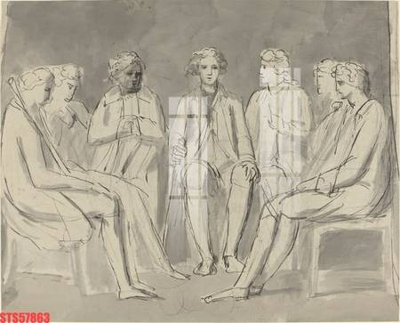 Tải file gốc Tranh sơn dầu phương tây tổng hợp STS57863 (in không vỡ ảnh)