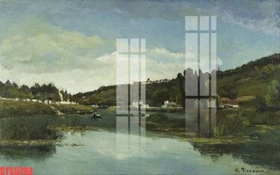 File tranh Tranh sơn dầu phương tây tổng hợp STS5793 (gốc) chủ đề thành phố