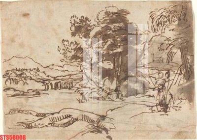 File gốc Tranh sơn dầu phương tây tổng hợp STS58008 (in tráng gương) ốp tường