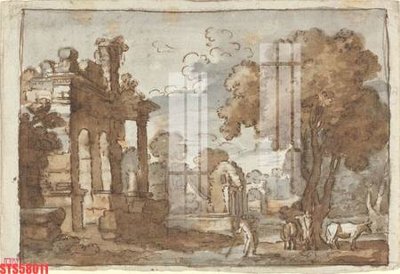 File ảnh Tranh sơn dầu phương tây tổng hợp STS58011 (gốc) in decal dán tường