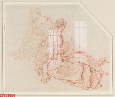 File gốc Tranh sơn dầu phương tây tổng hợp STS58054 (trang trí) phòng làm việc