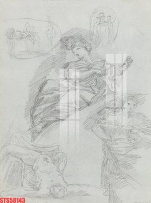 Hình ảnh file gốc in lụa Tranh sơn dầu phương tây tổng hợp STS58143