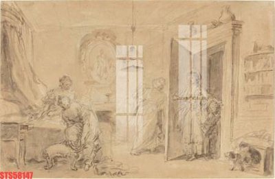 File gốc Tranh sơn dầu phương tây tổng hợp STS58147 (in lụa) tranh mã đáo