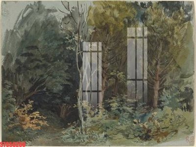 File tranh Tranh sơn dầu phương tây tổng hợp STS58260 (ảnh gốc) cho in ấn kỹ thuật số