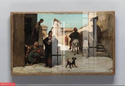 Tải file Tranh sơn dầu phương tây tổng hợp STS5829 (gốc) chủ đề hoa sen