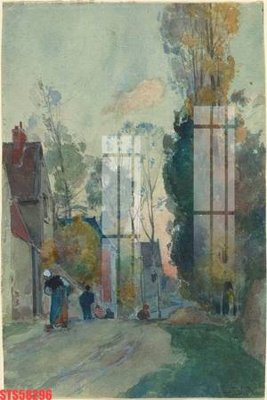 File in ấn Tranh sơn dầu phương tây tổng hợp STS58296 (bản gốc) chất lượng cao