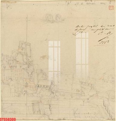 Hình ảnh file gốc in trần nhà Tranh sơn dầu phương tây tổng hợp STS58309