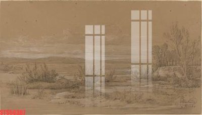 File gốc Tranh sơn dầu phương tây tổng hợp STS58387 (in mica) cắt laser