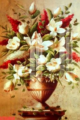 File ảnh Tranh sơn dầu phương tây tổng hợp STS5855 (gốc) in PP, decal