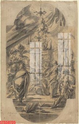 Ảnh gốc Tranh sơn dầu phương tây tổng hợp STS58735 (nét căng) in mica