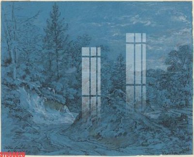 File gốc Tranh sơn dầu phương tây tổng hợp STS58828 (thiết kế) cho in ấn