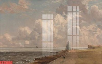 Download file gốc Tranh sơn dầu phương tây tổng hợp STS5892 (in mica) logo