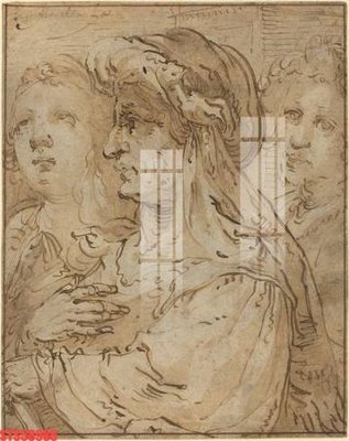 File tranh Tranh sơn dầu phương tây tổng hợp STS58985 (gốc) chủ đề con người