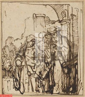 File gốc Tranh sơn dầu phương tây tổng hợp STS59022 (vector) cho in ấn