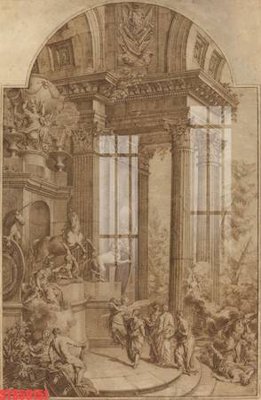 Download file gốc Tranh sơn dầu phương tây tổng hợp STS59151 (in mica) trang trí