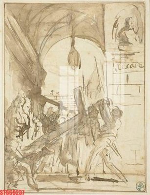 File PSD Tranh sơn dầu phương tây tổng hợp STS59237 (gốc) tách lớp chi tiết