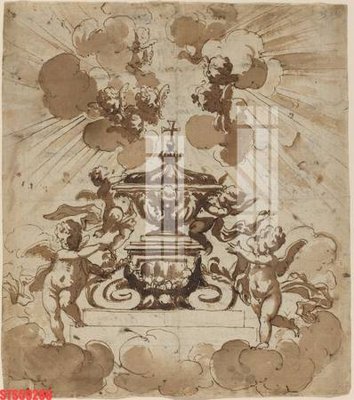 File gốc Tranh sơn dầu phương tây tổng hợp STS59266 (vector) cho in ấn