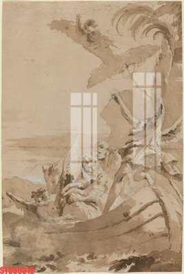 File tranh Tranh sơn dầu phương tây tổng hợp STS59312 (bản gốc) trang trí văn phòng