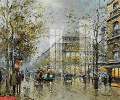 Tải xuống file tranh gốc Tranh sơn dầu phương tây tổng hợp STS5935 (PSD/TIFF)