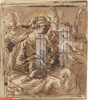 Tải file Tranh sơn dầu phương tây tổng hợp STS59397 (gốc) làm tranh treo tường