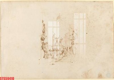 File tranh gốc in trần nhà Tranh sơn dầu phương tây tổng hợp STS59410 3D