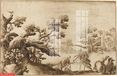 File PSD Tranh sơn dầu phương tây tổng hợp STS59443 (gốc) cho in quảng cáo