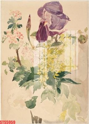 File in lụa Tranh sơn dầu phương tây tổng hợp STS5959 (tân cổ điển) Tranh sơn dầu phương tây tổng hợp STS5959