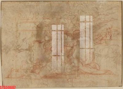 File tranh Tranh sơn dầu phương tây tổng hợp STS59607 (ảnh gốc) in trần 3D