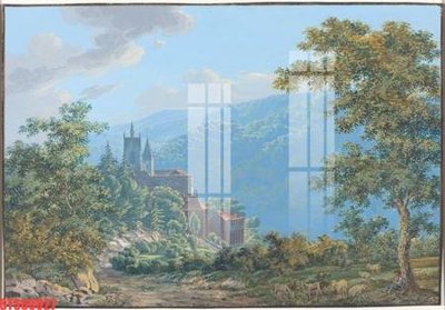 File tranh Tranh sơn dầu phương tây tổng hợp STS60027 (ảnh gốc) in trần xuyên sáng