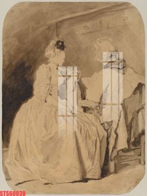 File tranh Tranh sơn dầu phương tây tổng hợp STS60038 (ảnh gốc) độc quyền