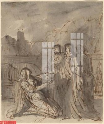 File gốc Tranh sơn dầu phương tây tổng hợp STS60088 (in lụa) trang trí tường