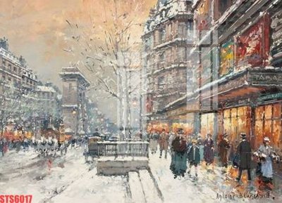 Tải về file tranh gốc Tranh sơn dầu phương tây tổng hợp STS6017 (để in quảng cáo)