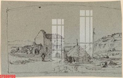 File PSD Tranh sơn dầu phương tây tổng hợp STS60190 (bản gốc) đã tách nền